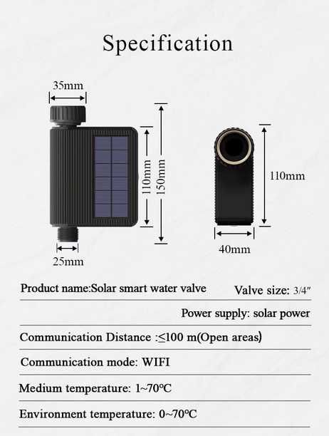 Смарт WiFI система за напояване на оранжерии, градини, тревни площи