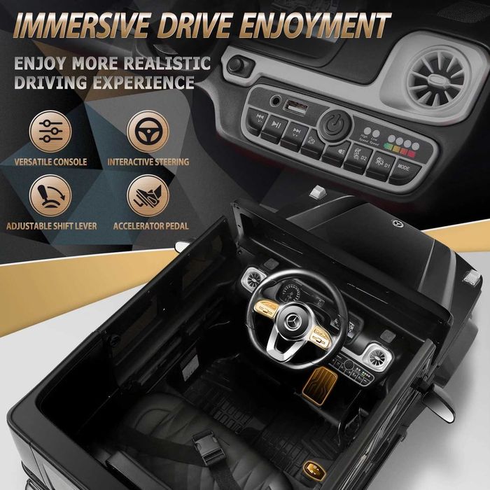 Акумулаторен джип Mercedes G 500 AMG  12V батерия