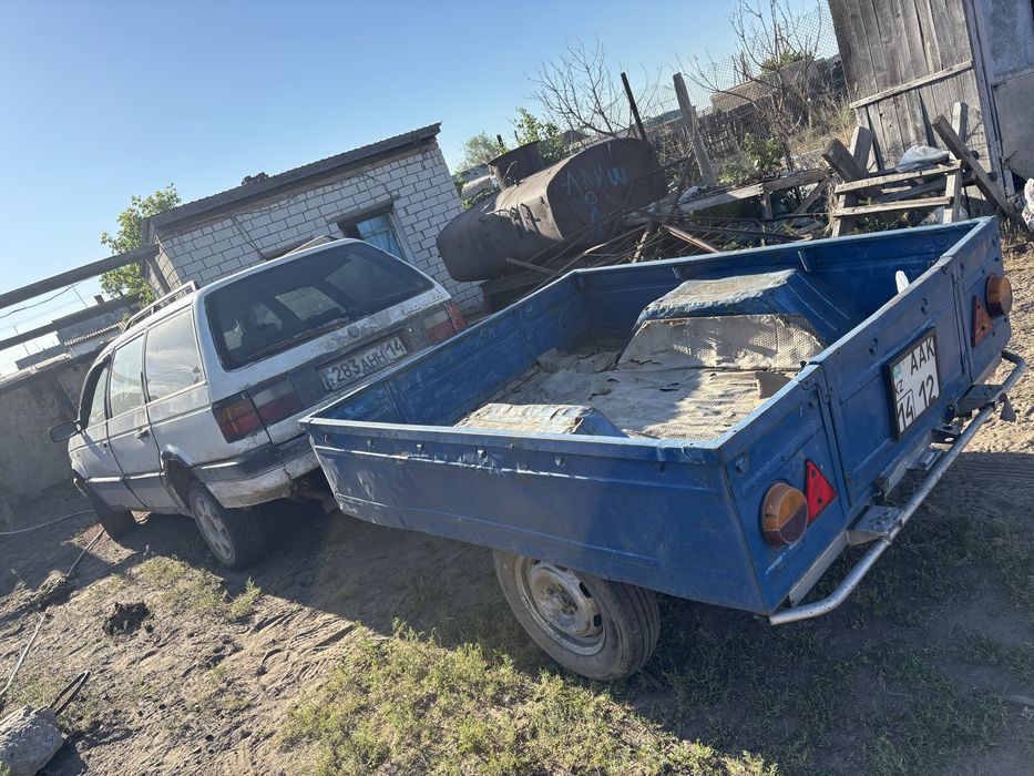 Продам машину с прицепом в рабочем состояние