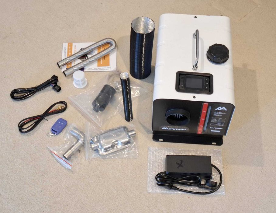 Tun caldura Premium Mudiro 8 kW ,Termostat Mobil,Bluetooth,Senzor CO