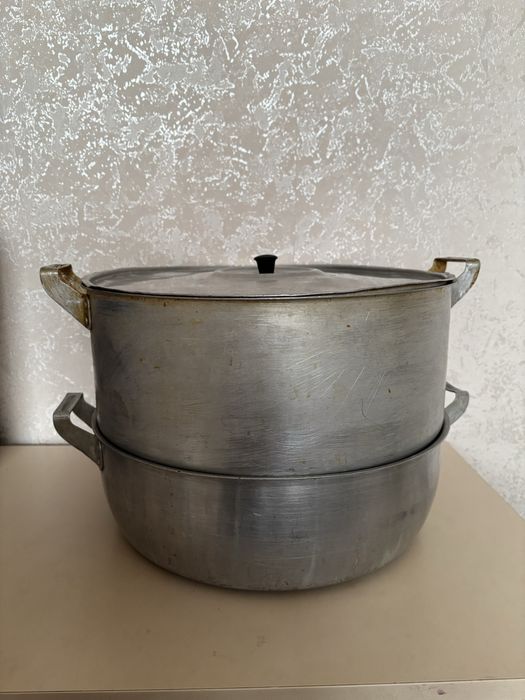 Алюминиевая мантоварка, полный комплект