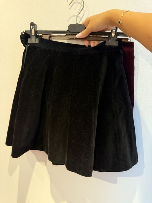 Поли Плюш - черна и бордо