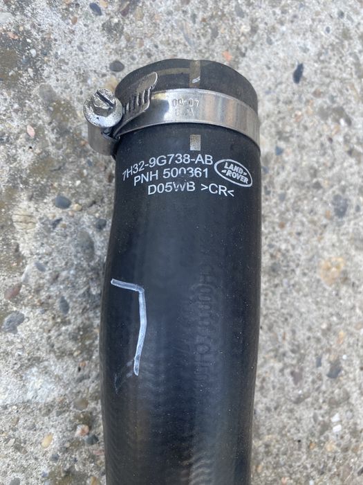 Маркучи на Турбото Range Rover Sport 3.6