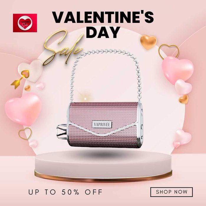Promo  Valentine's Day!Vape Pachet 2 buc. 90.000 Puffuri