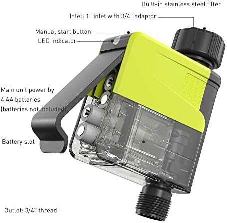 Shrivee WiFi контролер за поливане с 1 зона 2.4GHz