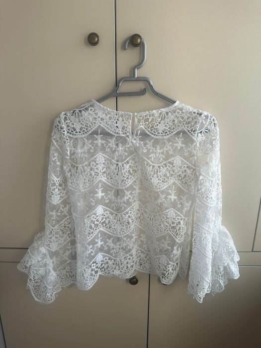 Нарядная кофта  из гипюра
