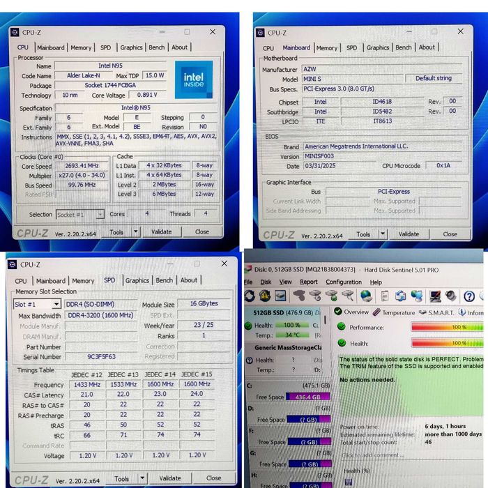 mini PC - Beelink miniS - Intel Alder Lake-N95