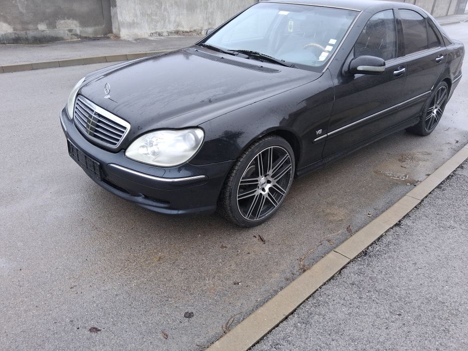 Мерцедес W220 на части!