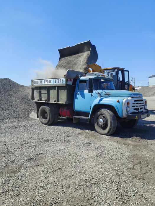 Песок строительный речной щебень всех фракций доставка по городу и обл