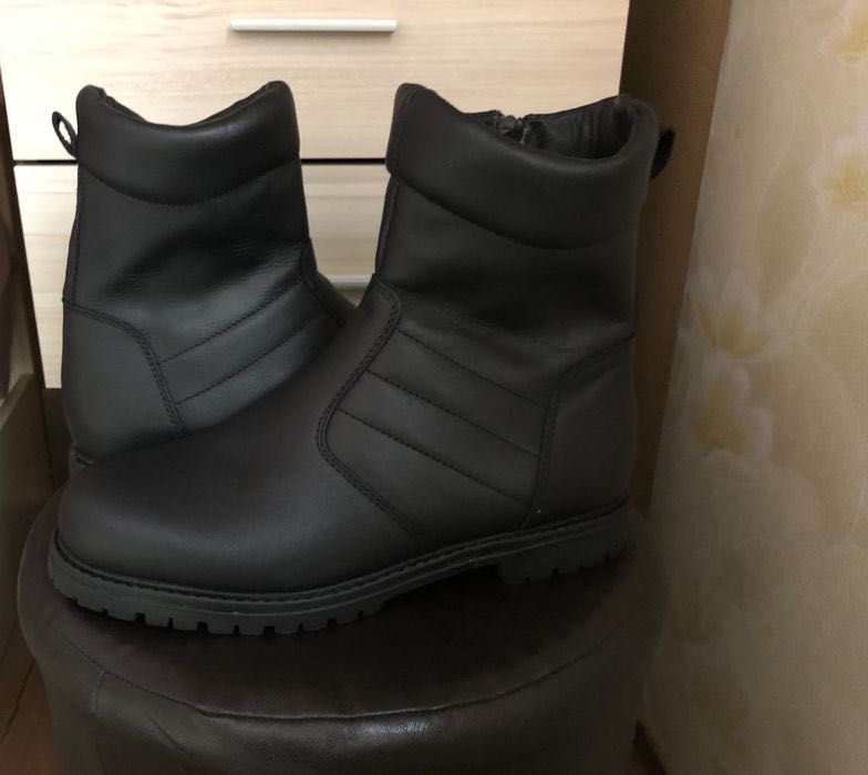 Боти естествена кожа и половинки естествена кожа