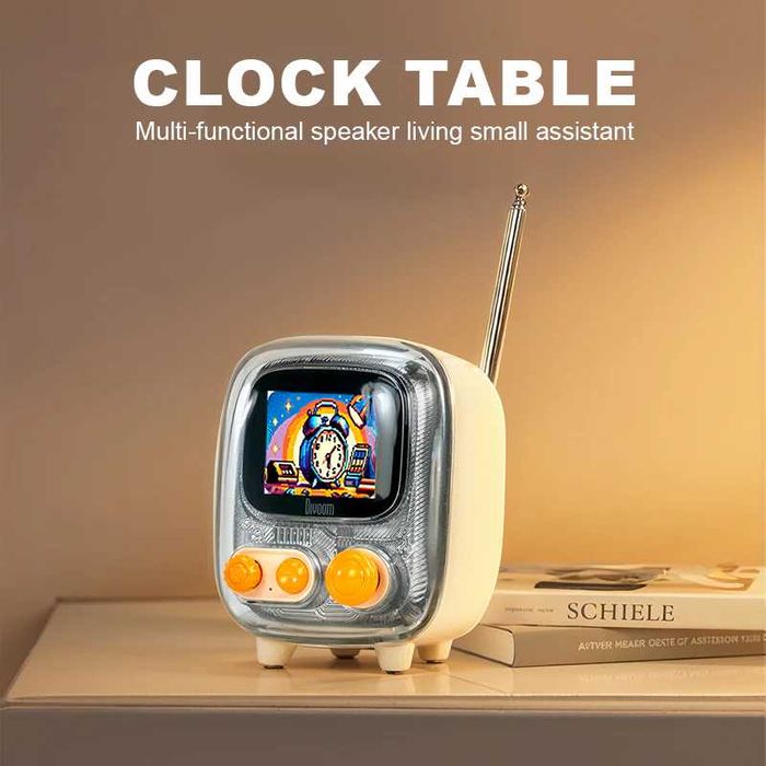 Divoom Tiivoo-2 ретро-ТВ, калонка, радио