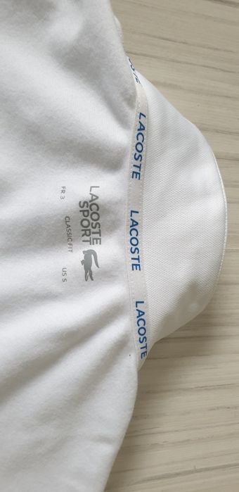 Lacoste Sport Knit Tennis Classic Fit Full Zip 3 - S НОВО ОРИГИНАЛ Мъж
