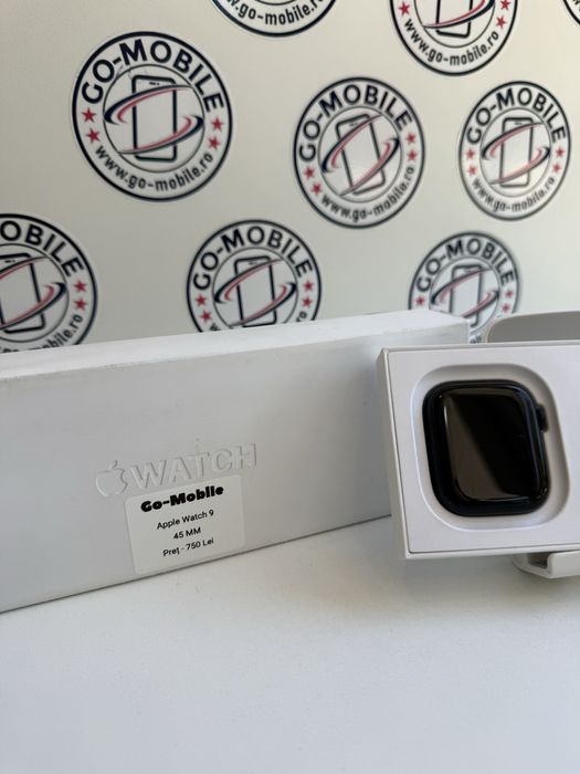 Apple Watch 9 - 45MM - Albastru - Garantie