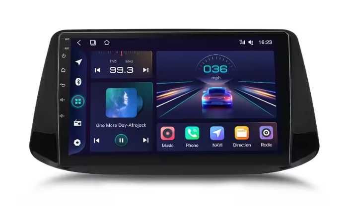Мултимедия 9″ Android 14 за HYUNDAI I30 III CARPLAY навигация RDS DSP