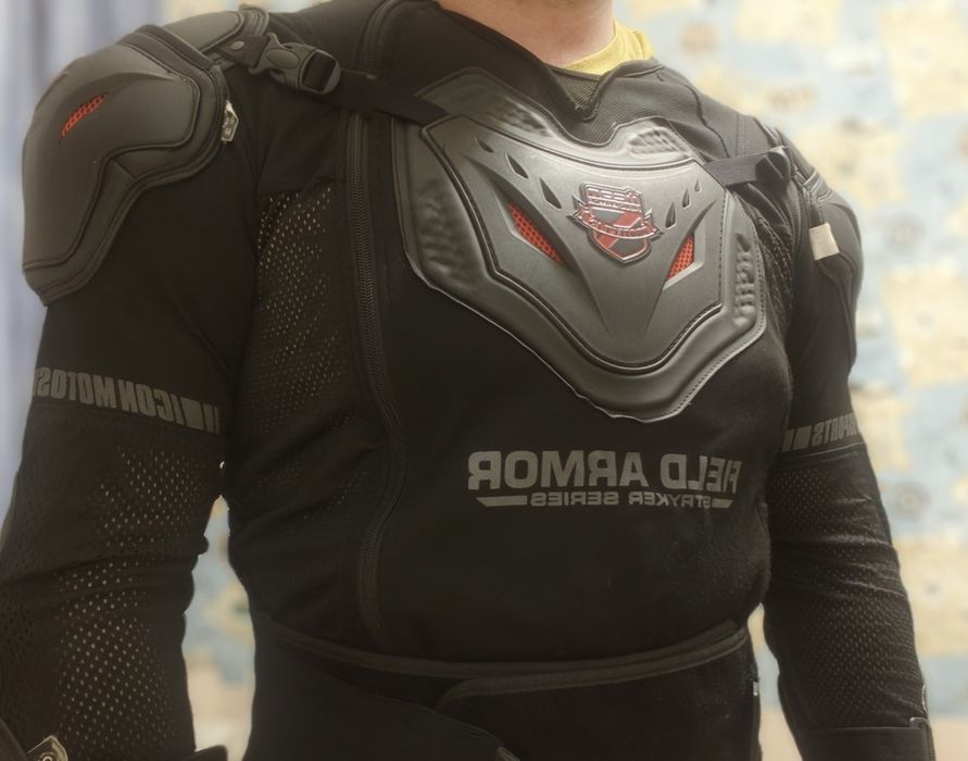 Мотокуртка icon летняя