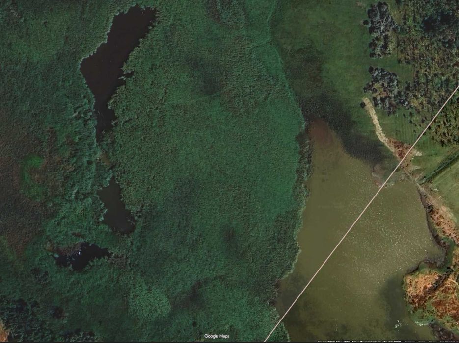 Teren- Lac natural 13,1 ha – investiție rară lângă București