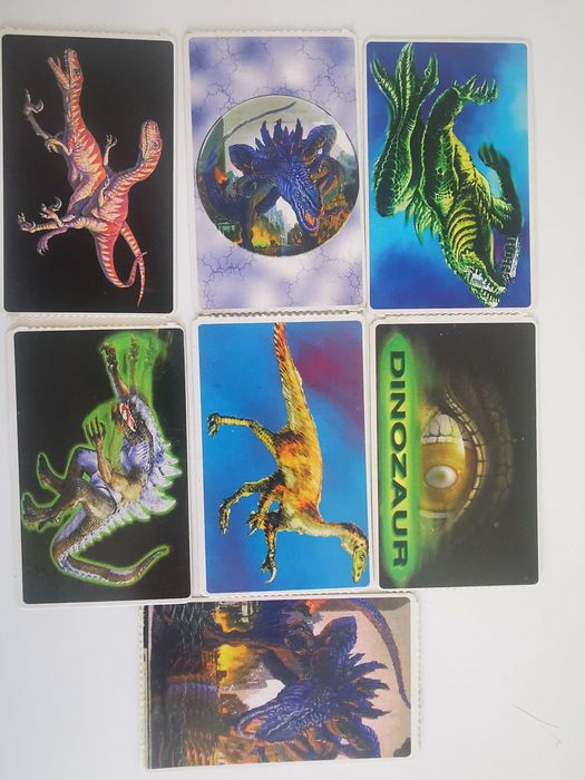 Cartonase Dinozauri Turbo  De Colectie anii 2000