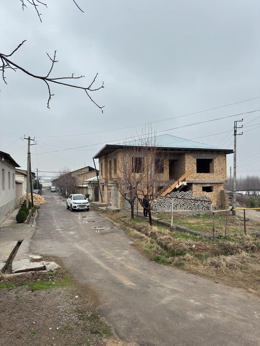 Участок,  дом каробка...