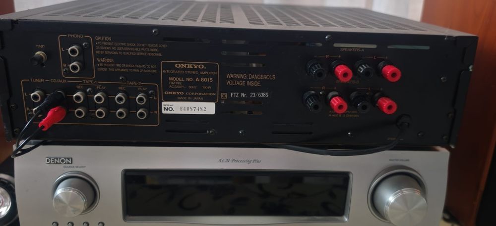 Raritate ! Boxe Onkio SC-600 și amplificator  Onkio integra A8015 inter