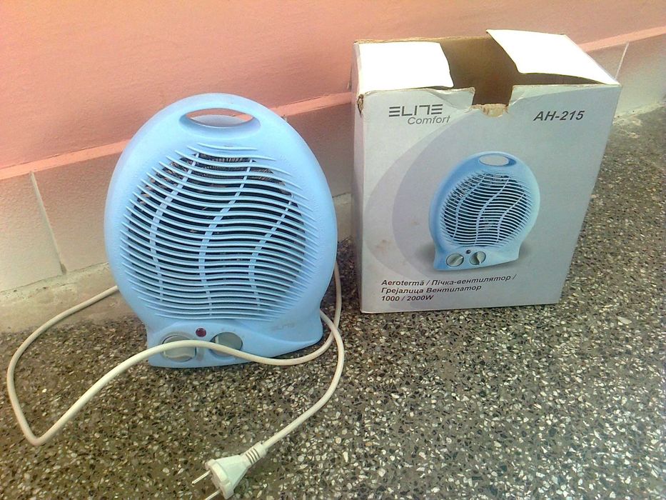 електрическа печка духалка вентилатор