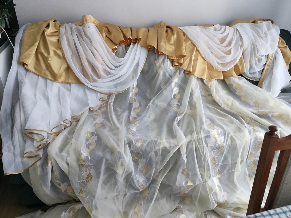 Тюль с ламбрекеном