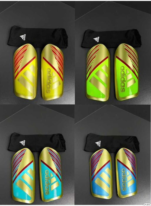 футбол щитки с фиксатором Adidas
