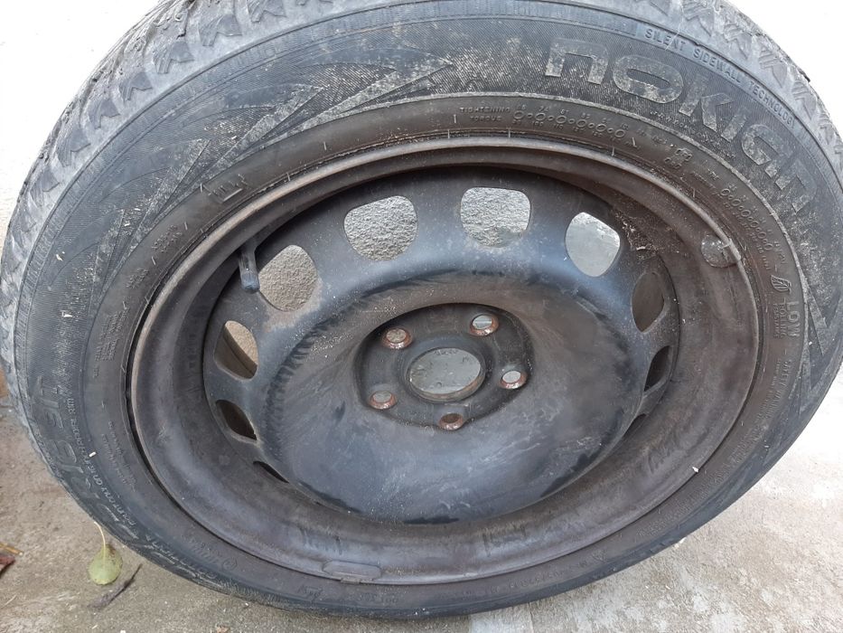 Jante 5×112 r16 + 2 anvelope nokian WR D4 205/55/16