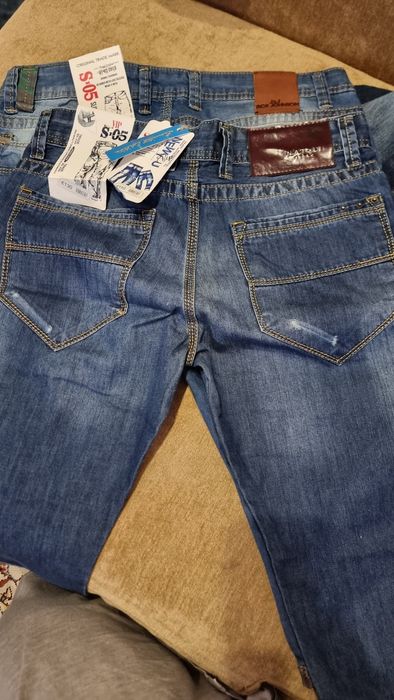 Джинсовые шорты бриджи