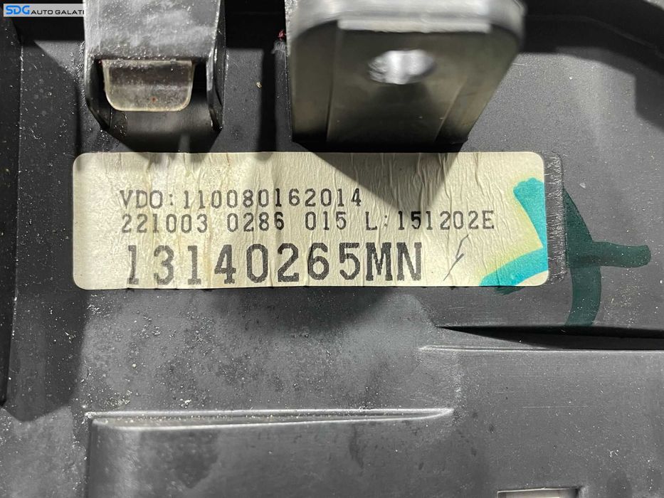 Ceas Ceasuri Cluster Instrumente Bord Opel Meriva A 1.7 CDTI 2003 - 2010 Cod 13140265MN [LR0478]