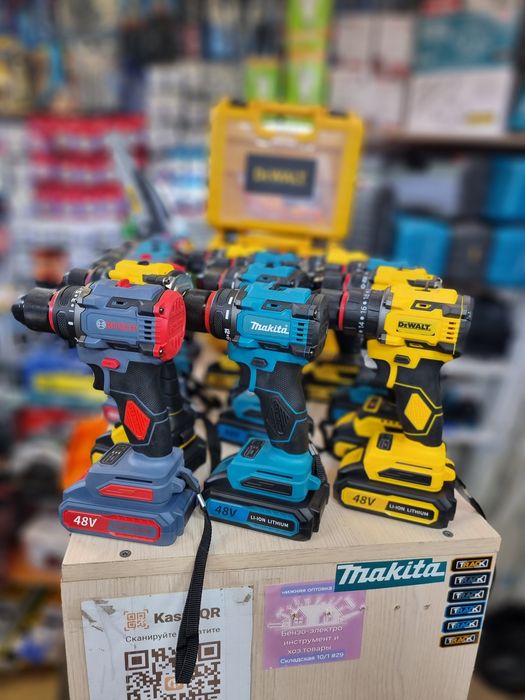 Бесчёточный Шуруповерт 48v