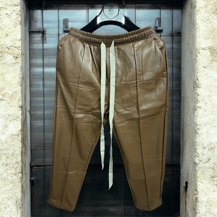 Pantaloni cu siret lung ,PIELE , calitate premium!