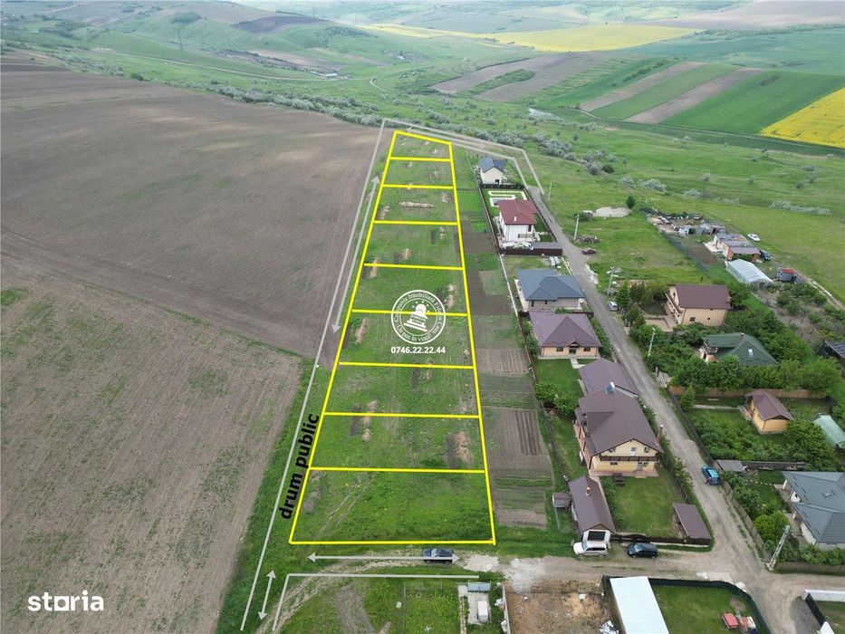 Teren intravilan 427 mp - Breazu , Iasi