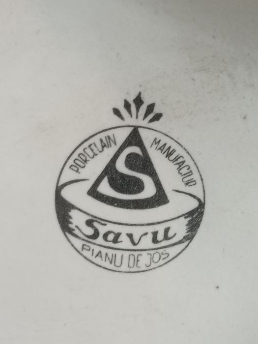 Savu Pianu de jos Porțelan de colecție