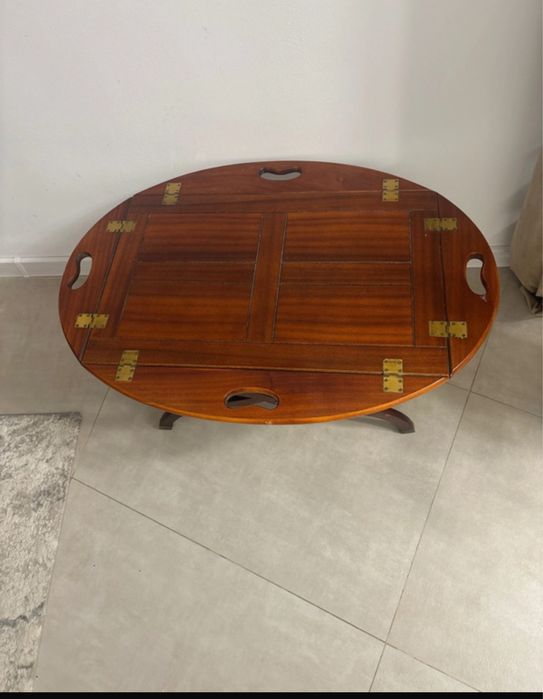 Masa majordom din lemn de mahon