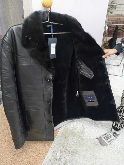 Мужская дубленка