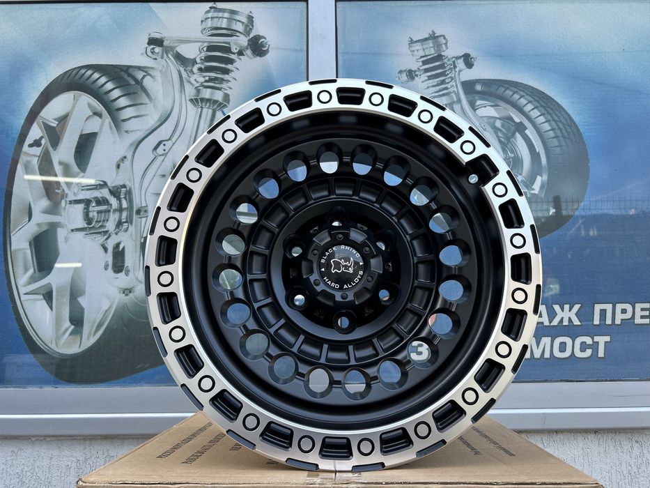 17” Цола 6x139.7 Black Rhino / Джанти за OFFRoad / Джанти 4х4