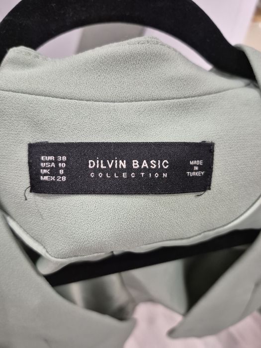 Сако в зелено 3/4 ръкави