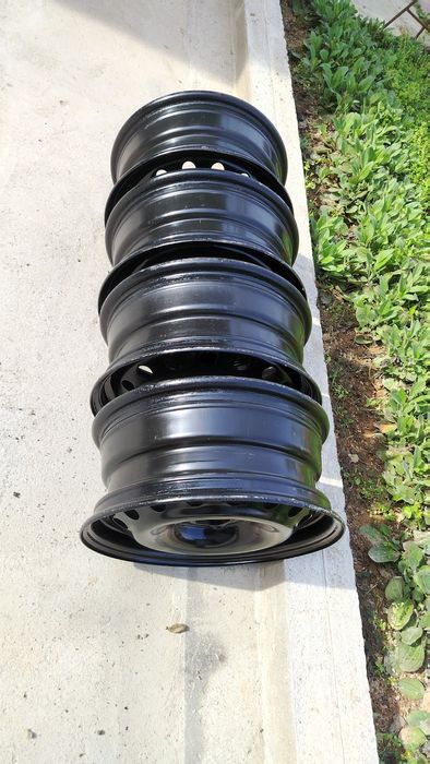 Диски чёрные штампы жм 15 размер