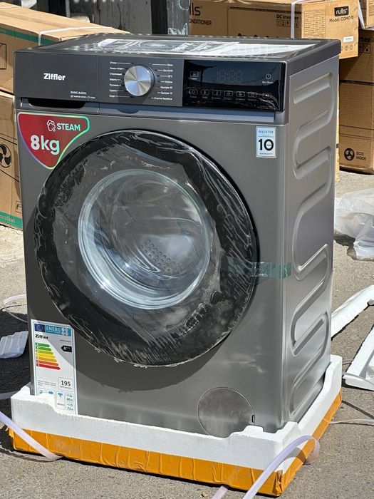 Mega aksiya Ziffler 8 kg kir moshina garantiya dastavka ustanovk