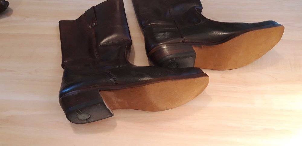 CIZME WESTERN DIN PIELE naturala marimea 44