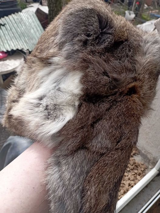 Естествен косъм шапка ушанка