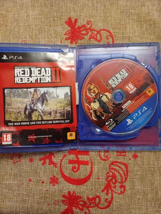 Red Dead Redemption 2 за Playstation 4 Оригинална, два диска