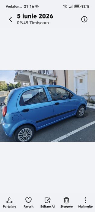 Vând Chevrolet,Spark