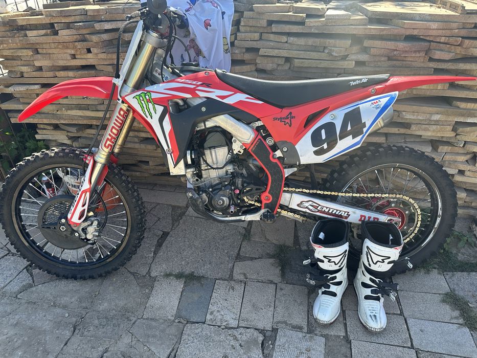 Honda CRF 450 R full cros, motocicleta concurs