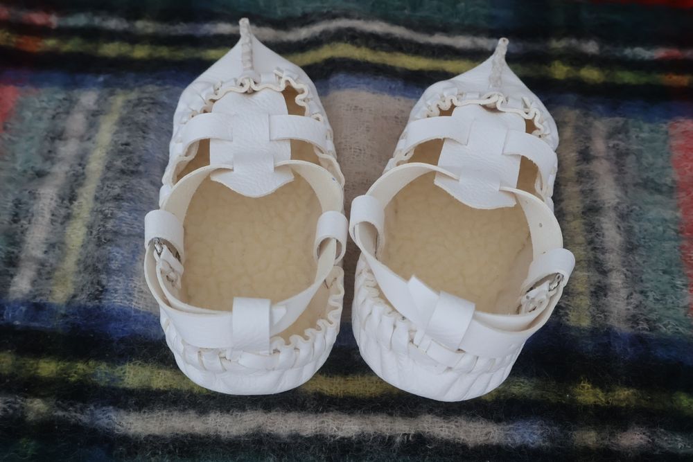 Цървули от естествена кожа