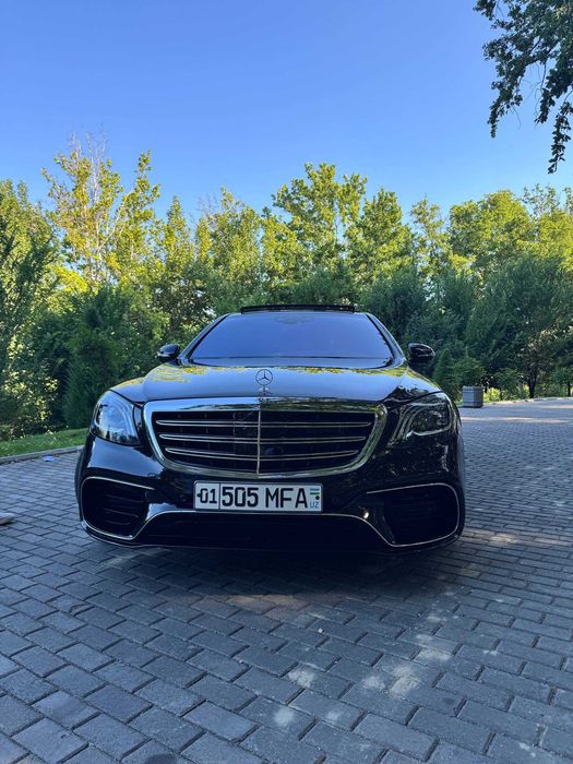 Mercedes-Benz S-Class W222 haydovchi bilan | Transfer | Roddom | To'y
