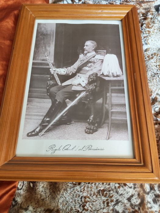 Lot  fotografii  familia regală înrămate