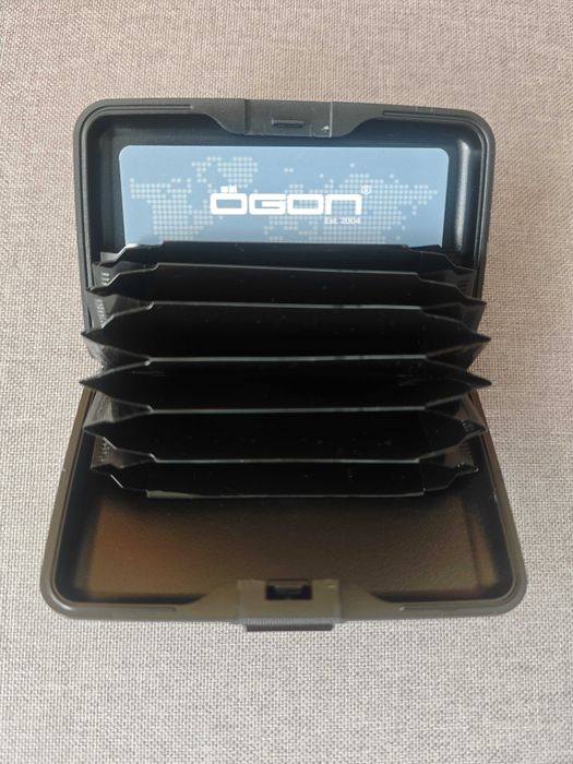 Алуминиево портмоне Ögon Designs - "RFID Safe”