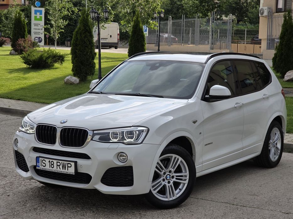 Bmw x3 M-Paket 2.0 d X-drive garantie 12 luni  rate fara avans