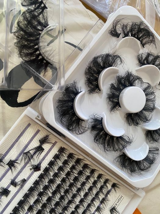 Промоция  Мигли  80 D , 9D Fluffy Lashes ,руски обем ,